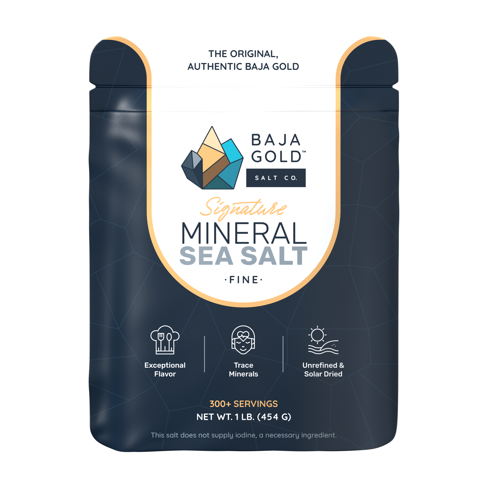 Baja Gold Signature Mineral Sea Salt - Fine