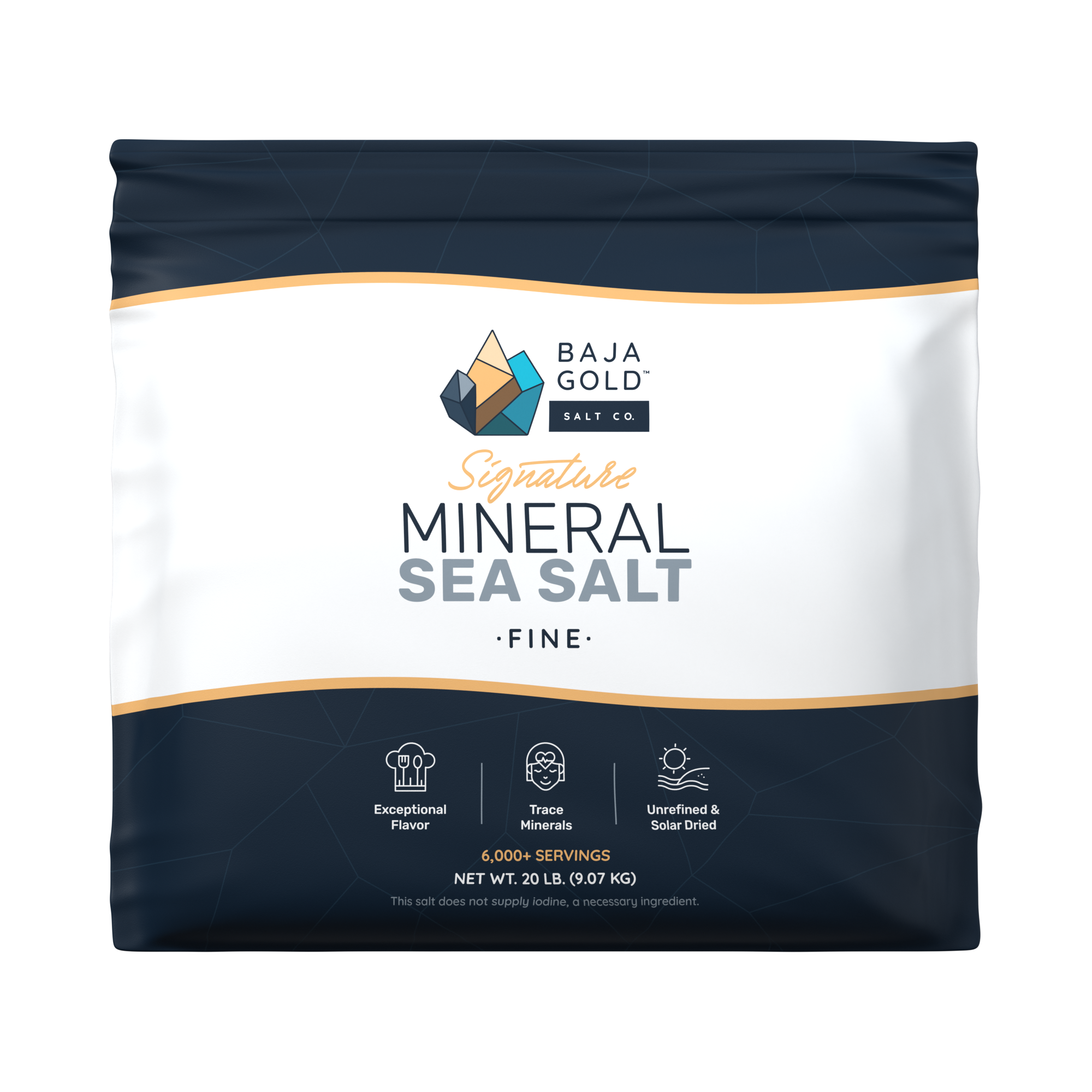 Baja Gold Signature Mineral Sea Salt - Fine