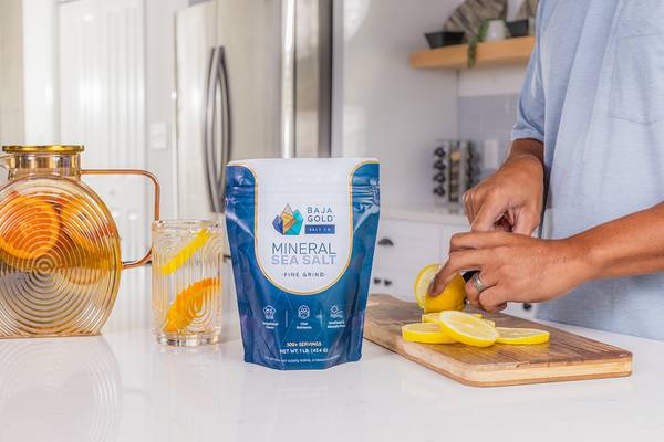 Baja Gold Signature Mineral Sea Salt – Fine Grind