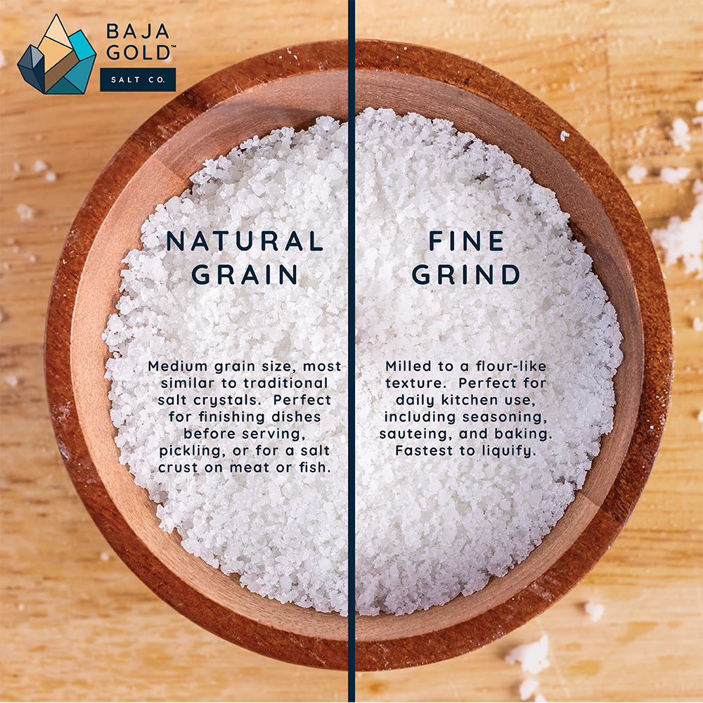 Baja Gold Signature Mineral Sea Salt - Fine