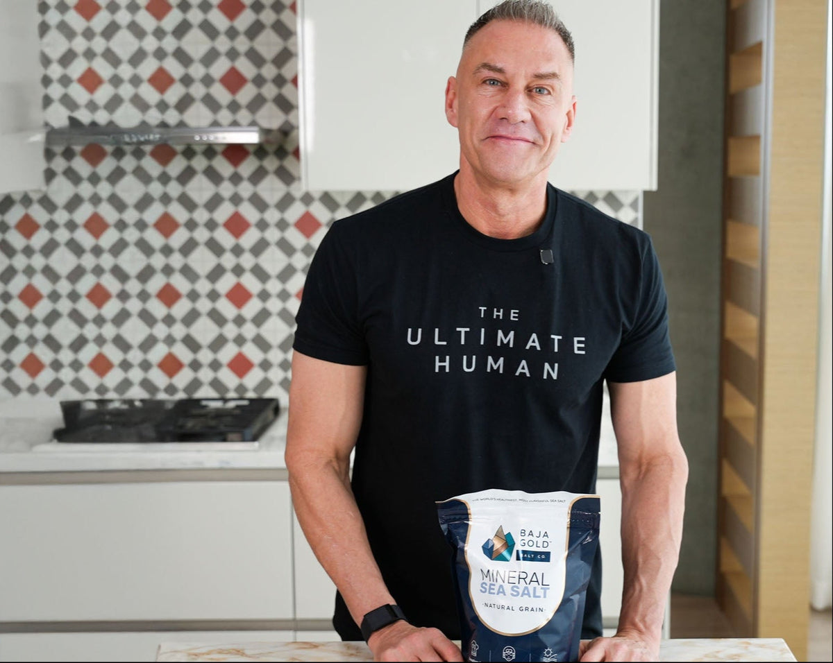 Gary Brecka with Baja Gold Mineral Sea Salt