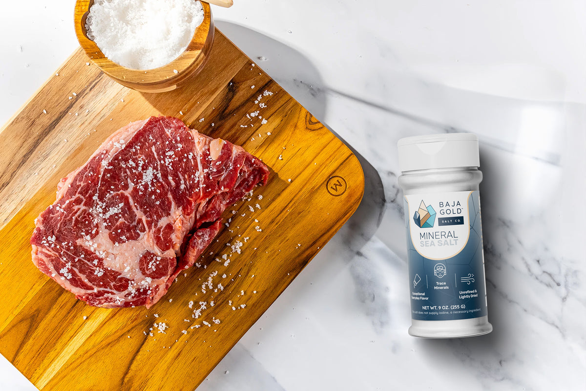 Baja Gold Mineral Sea Salt - Shakers and Refills