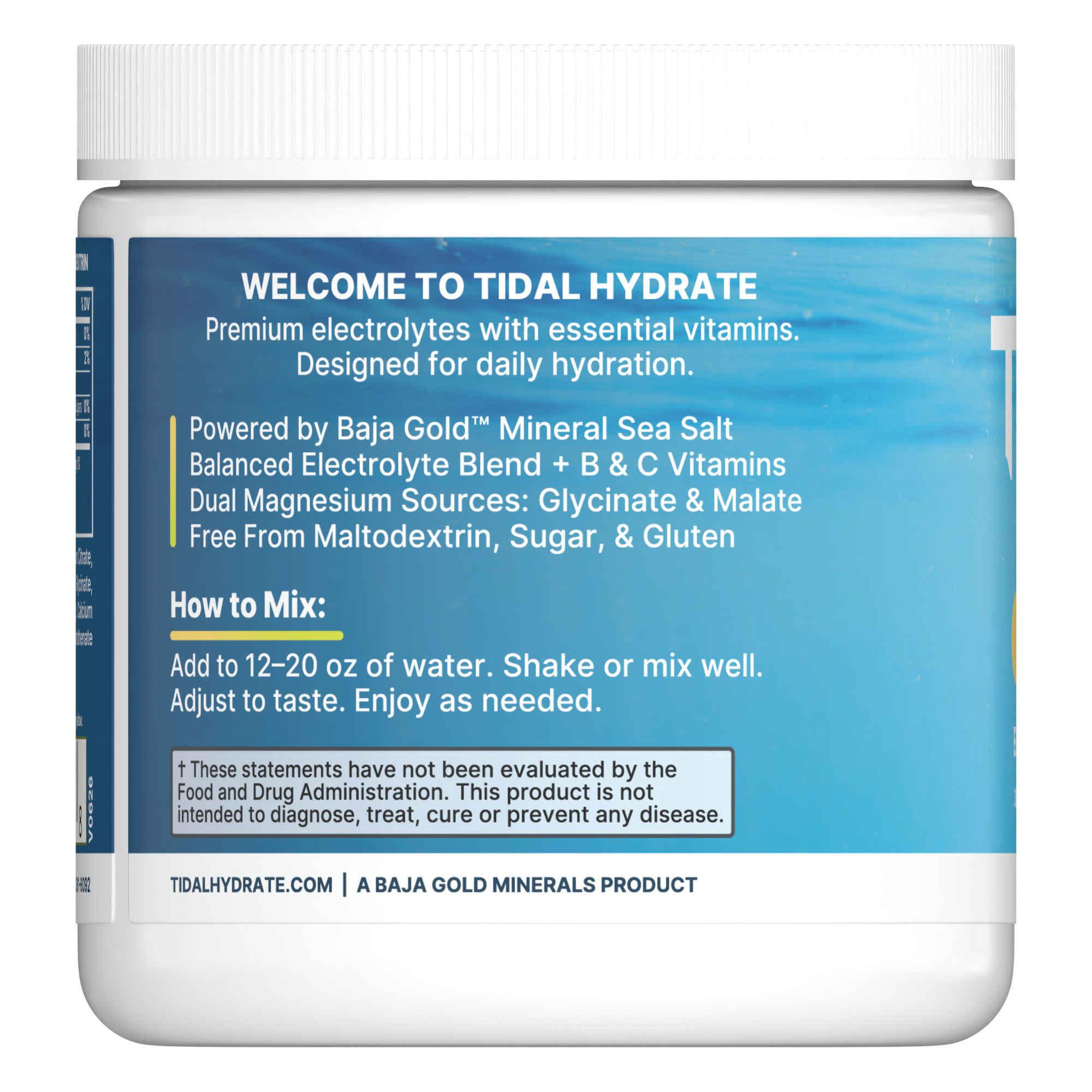 TIDAL Hydrate and Hydrate Core