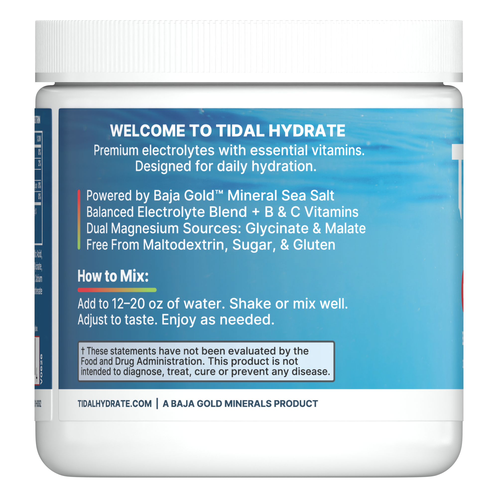 TIDAL Hydrate and Hydrate Core